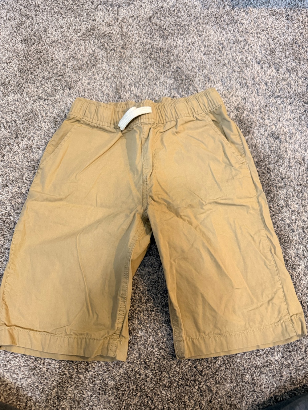 The Children's Place Khaki Elastic-Waist Boys Shorts